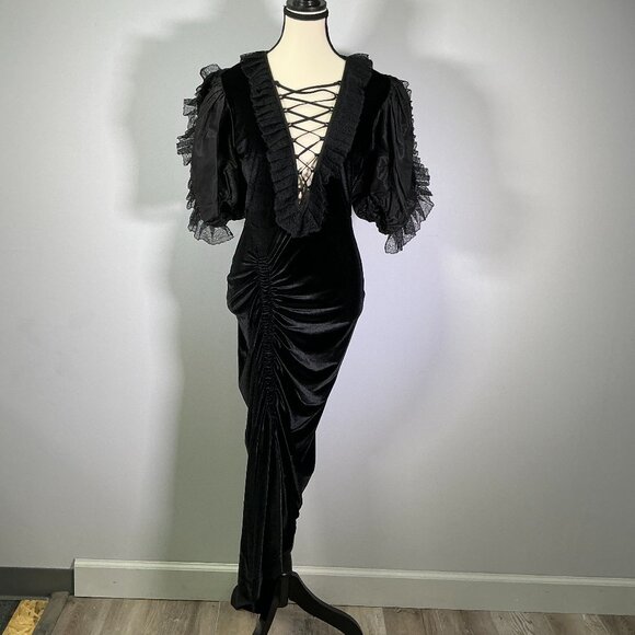 Preen by Thornton Bregazzi Eppa Women's Size M Black Dress NWT - Picture 1 of 7